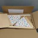 Tiny Land Wooden Baby Walker, Adjustable Speed Baby Push Walker for Boys and Girls, Montessori Activity Center Push Toy for Kids Development (Morandi)