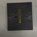 Moterm Pocket Regular Rings Planner - Genuine Leather Binder Organizer(Pebble-Taupe, 19mm Ring)