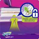 Swiffer Wet Jet Mop Cleaning Pads Refill, Floor Cleaner for Mopping Wood, Laminate, Tile in Home, Bathroom, Kitchen, All Purpose Multi-Surface Spray Mop Pad for Floor Cleaning, 24ct