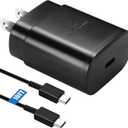 S26 S25 S24 S23 S22 Fast Charger for Samsung Phone,25W USB C Charger Android Chargers Type C Charger Fast Charging Block 10Ft USB C Cable Cord for Samsung Galaxy S26/S25/S24/S23/S22/S21/S20/Plus/Ultra
