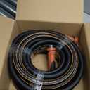 Giraffe Tools Garden Hose 50ft x 5/8", Water Hose Heavy Duty, Flexible, Lightweight Hybrid Hose with Swivel Handle, Male to Female Fittings, Burst 600 PSI