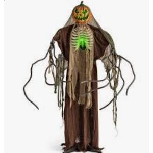 Life Size Pumpkin Man Halloween Decorations