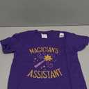 Magician Assistant Costume Kids Men Women Birthday Christmas T-Shirt XS