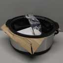 Crock-Pot 7 Quart Oval Manual Slow Cooker, Stainless Steel (SCV700-S-BR), Versatile Cookware for Large Families or Entertaining