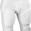 Sports Unlimited Omaha 7 Pad Integrated Adult Football Girdle for Men, Football Girdles with Pads M