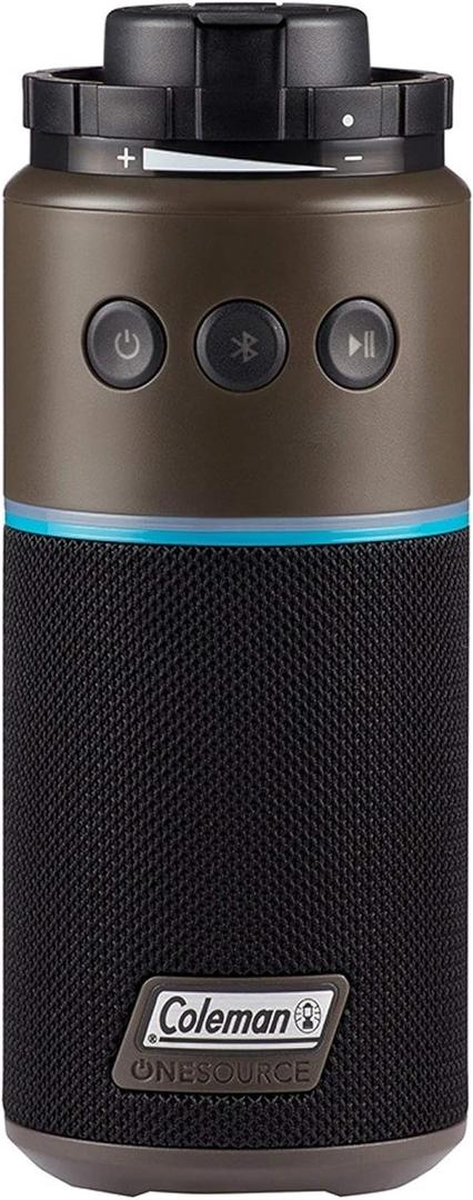 Coleman OneSource Rechargeable Outdoor Camping Gear: Camp Shower, Cordless Vacuum, Fan, Speaker, & Air Pump Options with Included Rechargeable Battery