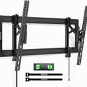 monTEK Heavy Duty Tilting TV Wall Mount for 55105" Large TVs up to 200 lbs Low Profile, Universal Fit, Tilt & Swivel Adjustment, 6.8" Extension, Max VESA 1000x600mm, Fits 16"/18"/24"/32" Studs