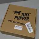 Tuff Pupper Slow Feeder Insert Bowl | Puzzle Maze Slows Down Eating | Elevated Feeder Tray Bowls | Standalone Dog Bowl | Pet Bowls Insert | Easy Clean Dishwasher Safe (2 Cups - Fits 7.5-8 Inch Hole)