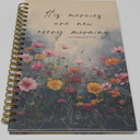 Christian Floral Notebook Journal