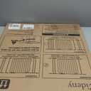 Baby Gate No Drilling, 29"-40" Auto Close Dog Gate Indoor for Doorways & Stairs, Pressure Mounted Adjustable Pet Gate, Easy Walk Through Child Gate for Children & Pets Stroller Friendly, White (29-40"Wide, 28"Tall)