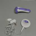 Remington Smooth & Silky Electric Shaver for Women, 4-Blade Smooth Glide Foil Shaver and Bikini Trimmer with Almond Oil Strip, Shave Wet or Dry (Purple)