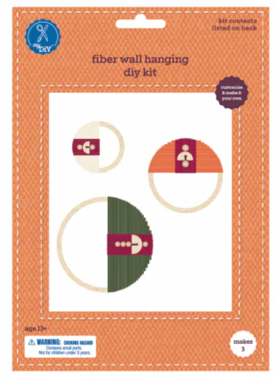 FIBER WALL HANGING DIY KIT, Pack of 2