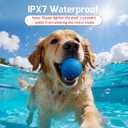 SNOYWEN Smart Interactive Dog Toy, Automatic Moving Bouncing Rolling Ball, Food-Grade Rubber Material IPX7 Waterproof Active Ball for Medium and Large Dogs