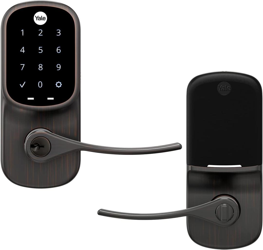 Yale Assure Lever - Wi-Fi Touchscreen Smart Lever Lock - Oil Rubbed Bronze