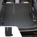 Cargo Liner Compatible with 2024 2025 2026 Chevrolet Trax Buick Envista Trunk Liner Cargo Mat TPE Back Seat Cover Protector 2024 Chevy Trax Accessories (Trunk Mat with Backrest Mat)