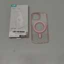 ESR for iPhone 15 Case, Compatible with MagSafe, Military-Grade Protection, Yellowing Resistant, Scratch-Resistant Back, Magnetic Phone Case for iPhone 15, Classic Series, Clear Pink