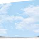 TOEMIRR Mirror Glass Driver Left Side fit for 1998 1999 2000 2001 2002 2003 2004 2005 2006 Volkswagen Cabrio Golf Jetta Passat with Adhesive Flat No Backing Plate