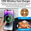 Car Magnetic Phone Mount for Subaru WRX 2022-2026 and Subaru Crosstrek 2024 2025 2026 and Impreza 2024-2026 Auto Accessories Best Cellphone Holder Fast 15W Wireless Charging Charger Stand