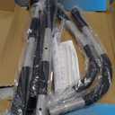 Ally Peaks Pull Up Bar for Doorway | Thickened Steel Max Limit 440 lbs Upper Body Fitness Workout Bar| Multi-Grip Strength for Doorway | Indoor Chin-Up Bar Fitness Trainer for Home Gym Portable (silver2)