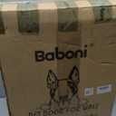 Baboni Pet Door for Wall, Steel Frame and Telescoping Tunnel, Aluminum Lock, Double Flap Dog Door and Cat Door, Strong and Durable (Pets Up to 12 Lb) -Small