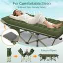 Suteck 32" XXL Folding Camping Cot, 900LBS Heavy Duty Sleeping Cots