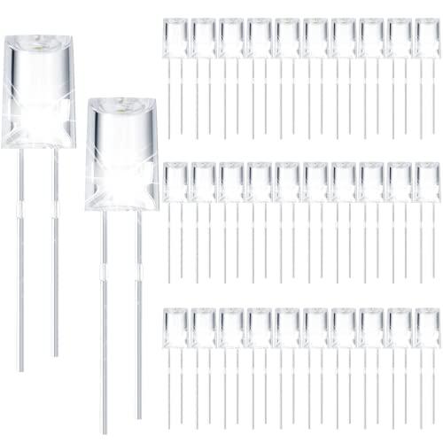 Mudder 120 Pcs Christmas LED 5mm String Light Replacement Bulb Energy Efficient Christmas LED Wire Light Set Connectable Home Decor Bulb for Holiday Festival Garden Valentine Wedding(Cold White) - Amazon.com