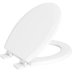 PROFLO PFTSWEC1000 Round Closed-Front Toilet Seat with Quick Release and Lid