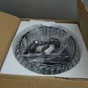 YYJLX 3 Light Flush Mount Ceiling Light Fixtures Modern Crystal Chandelier Black E26 Indoor Lighting for Hallway Bedroom Bathroom Foyer Living Room Dining Room Kitchen. (Large)