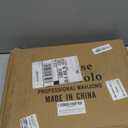 Mose Cafolo Chinese Mahjong Game Set 1.5" X-Large 144 Numbered White Blue Melamine Tiles with Carrying Travel Case,Complete Majong Majiang, Mah Jonng Game Set