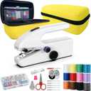 Handheld Sewing Machine for Beginners, Portable & Cordless with 2 Speeds & Complete Sewing Kit, Mini Sewing Machine for Quick Fabric Repair, DIY Crafts, Home and Travel Use