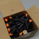 24 Pack 3.5 Inch Plastic Spring Clamps, Black Heavy Duty Clips, Backdrop Clips, Plastic Clamps for Crafts, Backdrop Stand, Woodworking, Photography