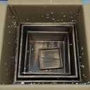 8 Size Nested Buffet Risers with Mini Signs, 8PCS Rustic Wooden Cake & Dessert Display Set, Vintage Wood Crates for Party, Wedding, Baby Shower Table Decor