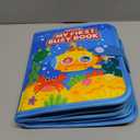 Mootop Busy Book for Toddlers, Busy Board Felt Quiet Book for Baby Sensory Board Learning Activities Travel Toys for Fine Motor Skills, Quiet Book with Life Skills, Cognition, Sorting, Matching