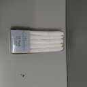 Stonebriar Tall 10" White Unscented 10 Count Taper Candles, 7 Hour Burn Time