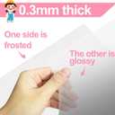 2 x Hewolly 100 Pieces Shrink Plastic Sheets for Kids, 5.82 x 4.13 inch / 14.8 x 10.5 cm (A6 Size). Create Custom Jewelry, Keychains, and Crafts Shrink Art Paper Film for Kids