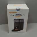 oneisall Automatic Cat Feeder for Large Kibble and Snacks, 20 Cups/5L Timed Pet Feeder for Cats Indoor, Programmable Dry Food Dispenser (Black)