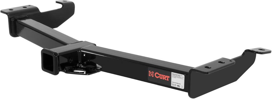 CURT 14055 Class 4 Trailer Hitch, 2-Inch Receiver, Fits Select Ford E-150, E-250, E-350 Super Duty