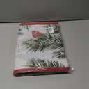 Randall Christmas Snowman Table Placemat Set of 4, Yarn-Dyed Jacquard Fabric Festive Dining Table Decoration for Kitchen Holiday Party & Family Gathering,Xmas Festive Party Supplies,13"18"(Red/Green)