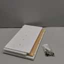 Bamboo Bread Box for Kitchen Counter-Large Capacity Bread Storage Container Farmhouse Bread Box with Window Bread Holder