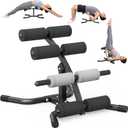DERACY Mini Inversion Table with Rollers, Back Extension Machine