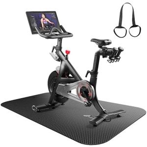 Treadmill Mat,Bike Mat,Stationary Bike Mat,Foldable Treadmill Mat for Hardwood Floors and Carpet.for Exercise Bike,Exercise Equipment Indoor Cycles,Rowing Elliptical (23.6" X 60")