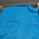 COOLBOYS 20' x 20' Sun Shade Sail Rectangle Turquoise Blue UV Block Outdoor Shade Canopy Sunshade for Patio Lawn Garden Carport Backyard Deck Pergola