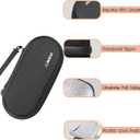 2 x RLSOCO EpiPen Carrying Case for Kids & Adult: EpiPen Trainer/Insulin Pen/JEXT Pen x2, Auvi-Q, Anti-Histamine, Allergy Medicine Essentials, Inhaler Asthma Relief Travel Organizer - Black (Case Only