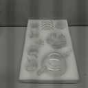 GURUDAR Glass Teapot Set, 34OZ/ 1000ML Glass Tea Kettle with Loose Tea Infuser & Warmer, 5oz/ 150ML Tea Cup & Saucer Set of 4, Stovetop & Microwave Safe Tea Maker, Blooming Tea Gift Set For Women