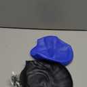 2 Pack Kids Swim Caps for Boys Girls, Durable Silicone Swimming Cap with 3D Ear Pockets for Age 3-15 Toddler Child Youth Teen, Unisex Swim Bath Hats for Short/Long Hair with Ear Plugs Nose Clip (Black&Blue)