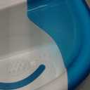 Homedics Bubble Mate Foot Spa, Toe Touch Controlled Foot Bath with Invigorating Bubbles and Splash Proof, Raised Massage Nodes and Removable Pumice Stone