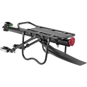 ROCKBROS Bike Bicycle Cargo Rack Rear Bike Rack for Back of Bike Carrier Rack with Fender Quick Release Mountain Road Bicycle Rear Racks 110-165 lbs Capacity Universal 