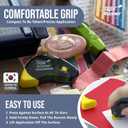 Tape Runner - Double Sided Adhesive with Dispenser Roller Included - Acid Free, Sticky, Clear & Transparent - Ideal for Scrapbooking, Crafts & More - Boomerang (417 inches per cartridge), 5 Cartridges