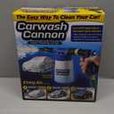 Ontel Carwash Cannon Foam Blaster Nozzle Gun for Car, Truck, Boat & More - 5 Spray Settings, Just Spray & Rinse, No Residue or Film (Small)