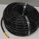 NAOEVO 14 Gauge Wire 3 Conductor Electrical Wire, 14 AWG Stranded PVC Cord, 12V Low Voltage/Tinned Copper/Flexible Cable for Automotive Wiring, Lamp Cord, Marine Cable (200FT)